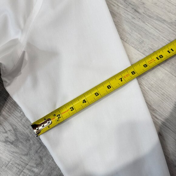 Calvin Klein Extreme Slim Fit White Tailored Button-Up Shirt Size 17.5 - Picture 14 of 17